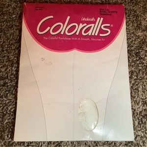 Coloralls no-lines fit pantyhose, color basic white, size: CD